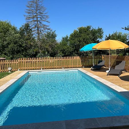 Maison D'Hotes "La Clef Des Champs" Piscine Ortance Sajas Extérieur photo
